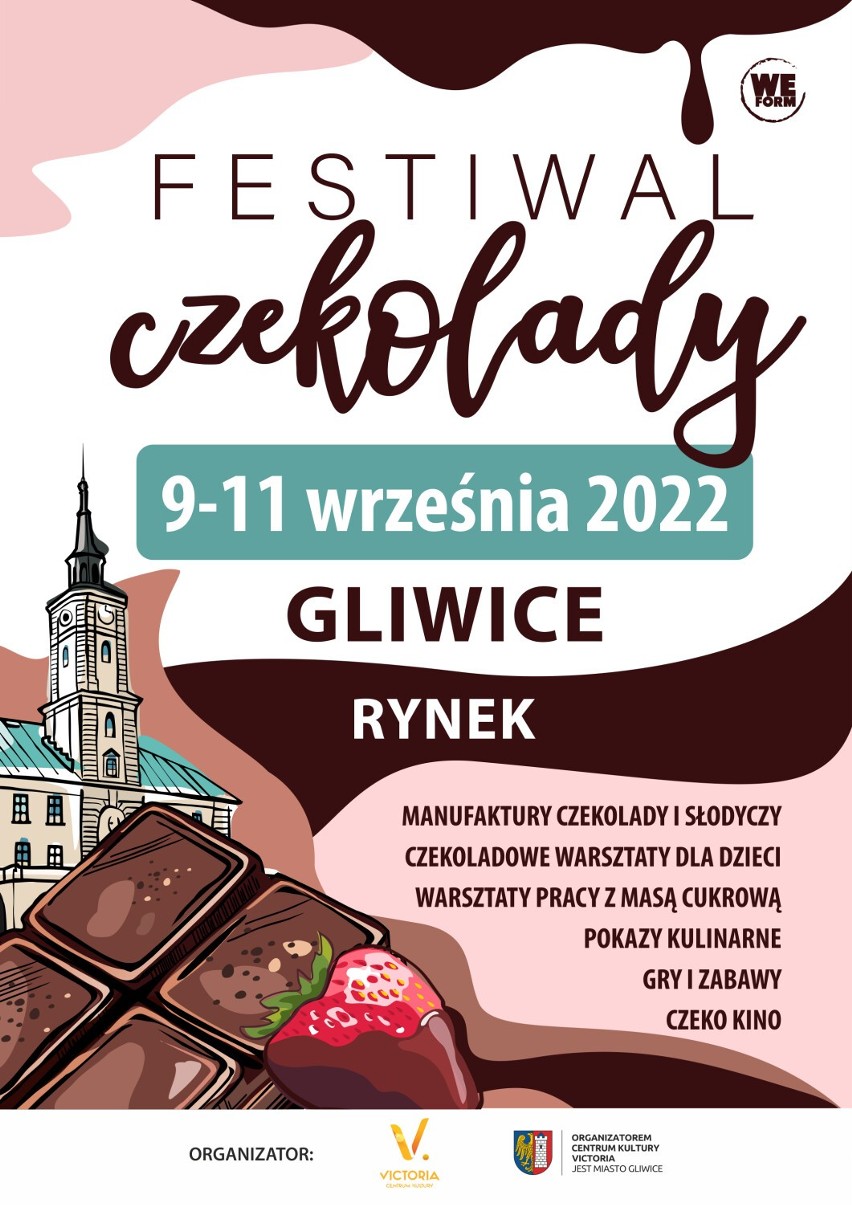 Na Rynku w Gliwicach odbędzie się Festiwal Czekolady