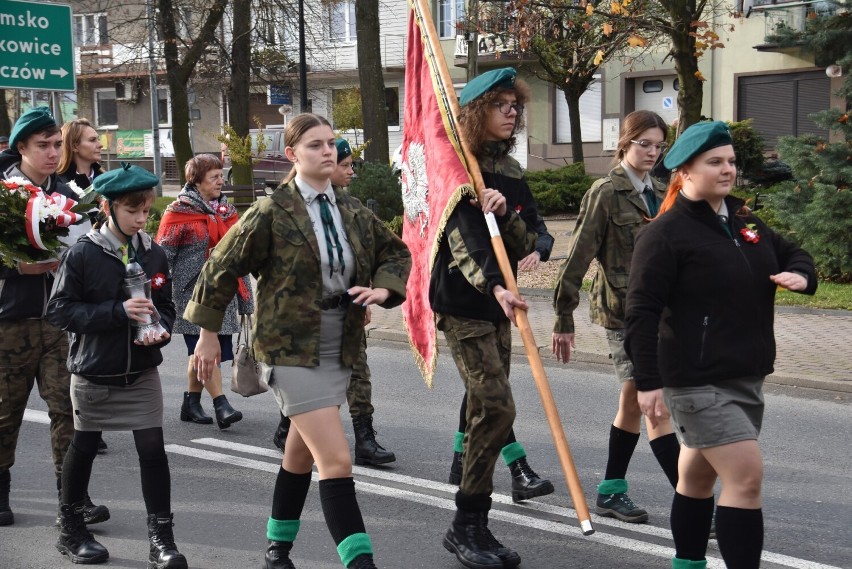 Kamieńsk. Gminne uroczystości z okazji Narodowego Święta Niepodległości. ZDJĘCIA