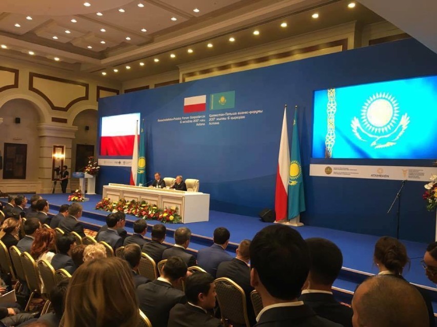 Polsko - Kazachstańskie Forum Gospodarcze z udziałem Spomaszu