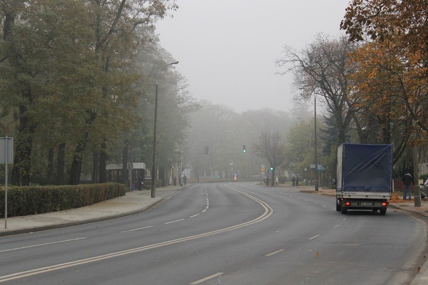 Mgła opanowała Głogów (Foto)