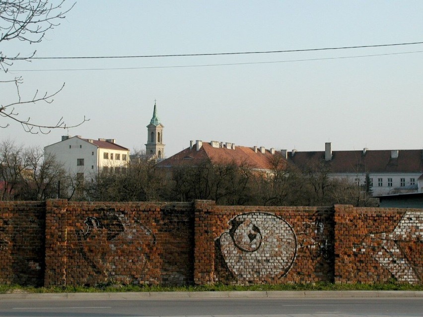 Południowa strona ulicy Polnej, przed wybudowaniem Galerii...