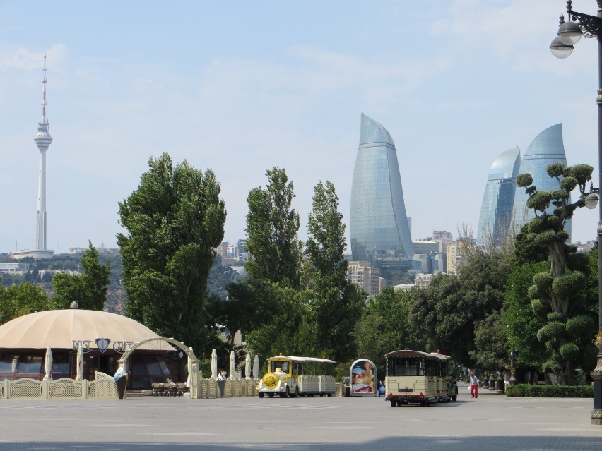 Baku w Azerbejdżanie jest bardzo ciekawym miejscem do...
