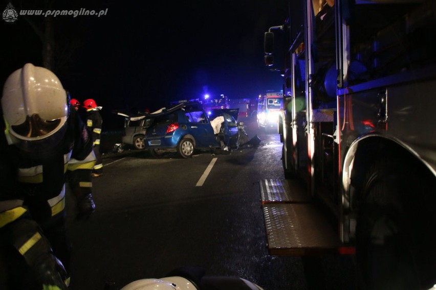 Wypadek śmiertelny na drodze krajowej pod Markowicami [aktl.]