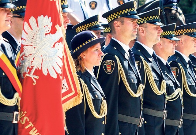 Uroczystości odbyły się na skwerze przy ulicy Traugutta