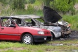 Tymowa: Spłonęły samochody (ZDJĘCIA)