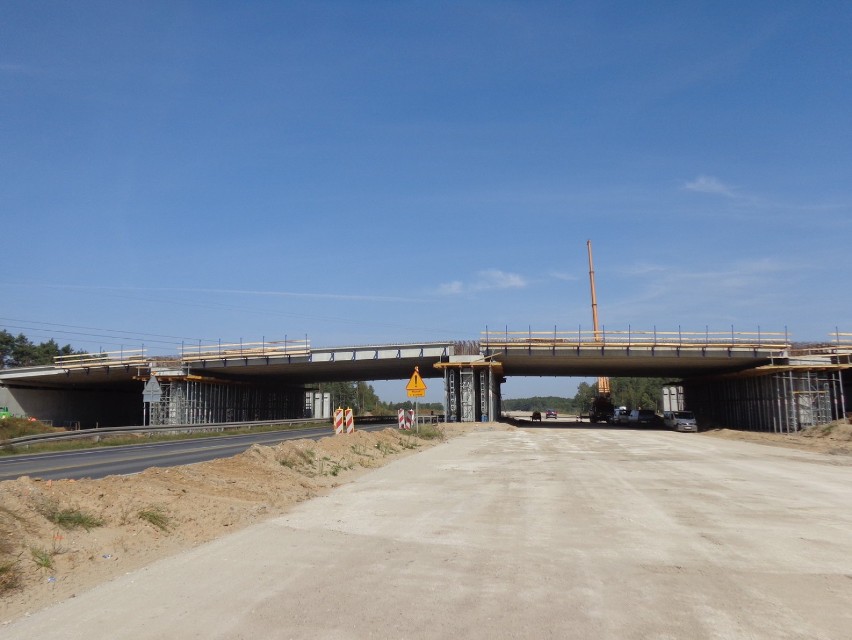 Budowa autostrady A1. Kolejne zatrzymania ruchu, tym razem koło Kamieńska