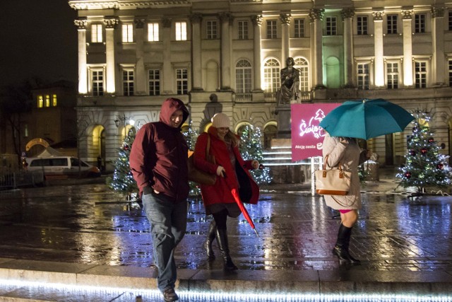 Akcja "Świeć się z Energą". Mieszkańcy Warszawy zostali zasileni świąteczną energią