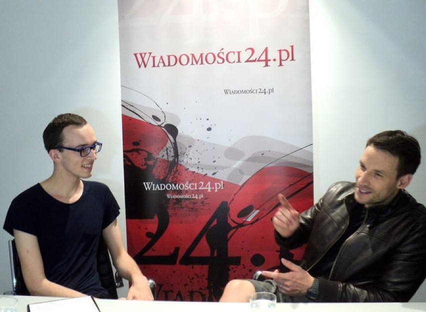 Dziennikarz Tomasz Wolny gościł w redakcji W24 / Fot. W24