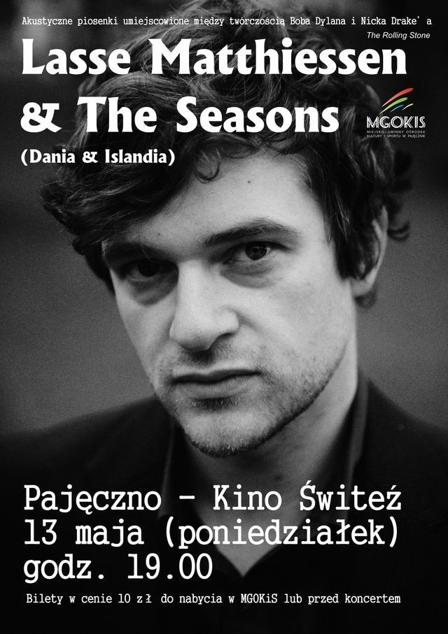 Koncert Lasse Matthiessen &amp; The Seasons w Pajęcznie. Rozdajemy bilety!