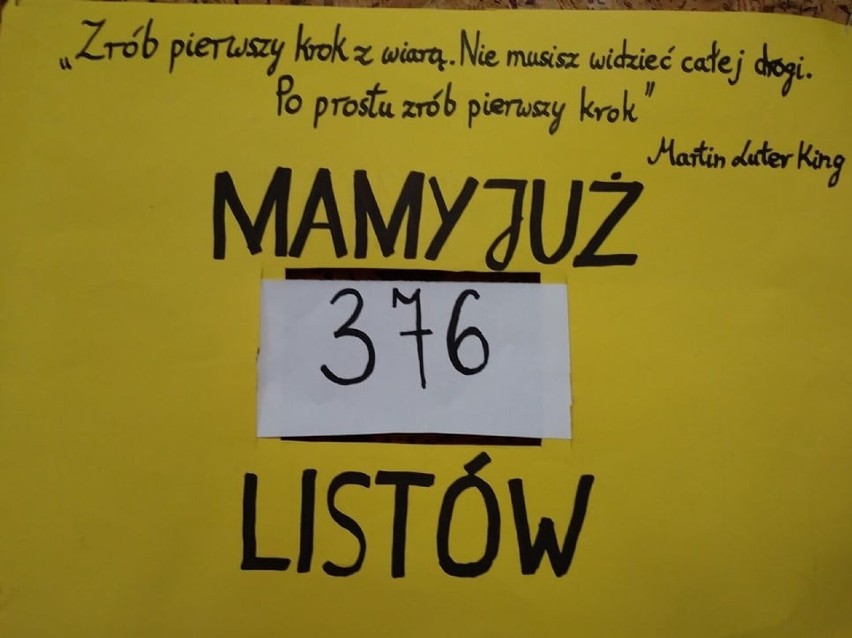 Licealiści z Suchowoli piszą listy w ramach akcji Amnesty International. Do tej pory powstało już kilkaset listów