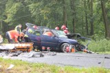 Wypadek w Książęcym Lesie: Kierowca golfa w ciężkim stanie [FOTO]