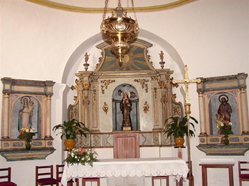 Ołtarz w kościele Św. Gertrudy. Fot. Isabella Degen