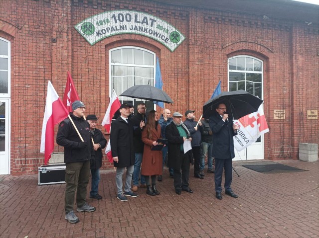 Protest trwał około pół godziny.