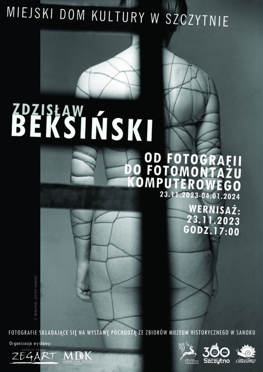 Wystawa "Zdzisław Beksiński – od fotografii do fotomontażu komputerowego" w Szczytnie