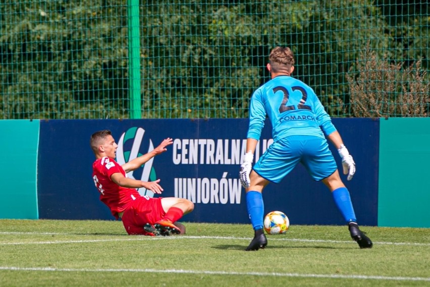 Centralna Liga Juniorów U-18. Zwycięstwo Cracovii w derbach Krakowa w Myślenicach. Pierwsza porażka Wisły w sezonie [ZDJĘCIA]