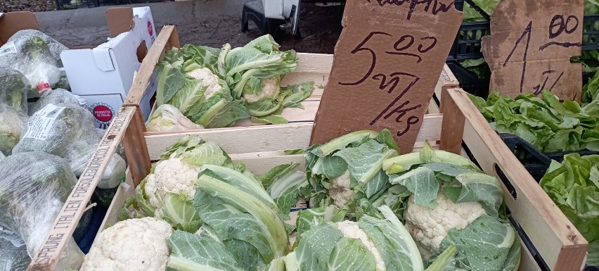 Cena kalafiora nie odbiegała od tej z ostatnich tygodni....