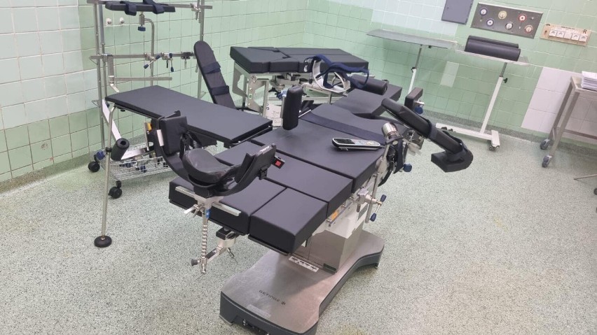 Szpital w Kaliszu wzbogacił się o nowy ortopedyczny stół...
