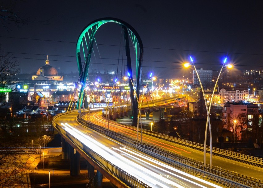 Bydgoszcz jest piękna nocą. Gdy jedni śpią, inni wychodzą na...