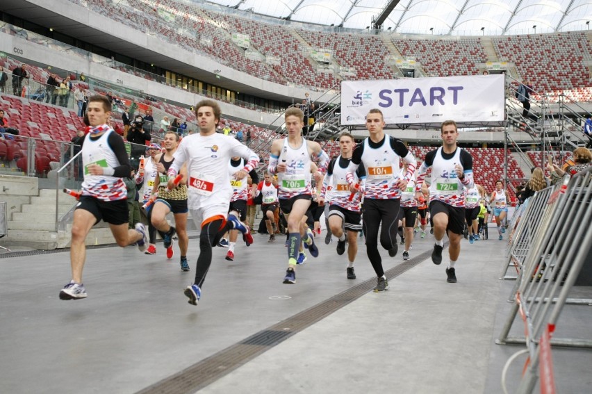 Bieg Erasmusa w Warszawie 2018. Druga edycja odbyła się na Stadionie Narodowym [ZDJĘCIA]