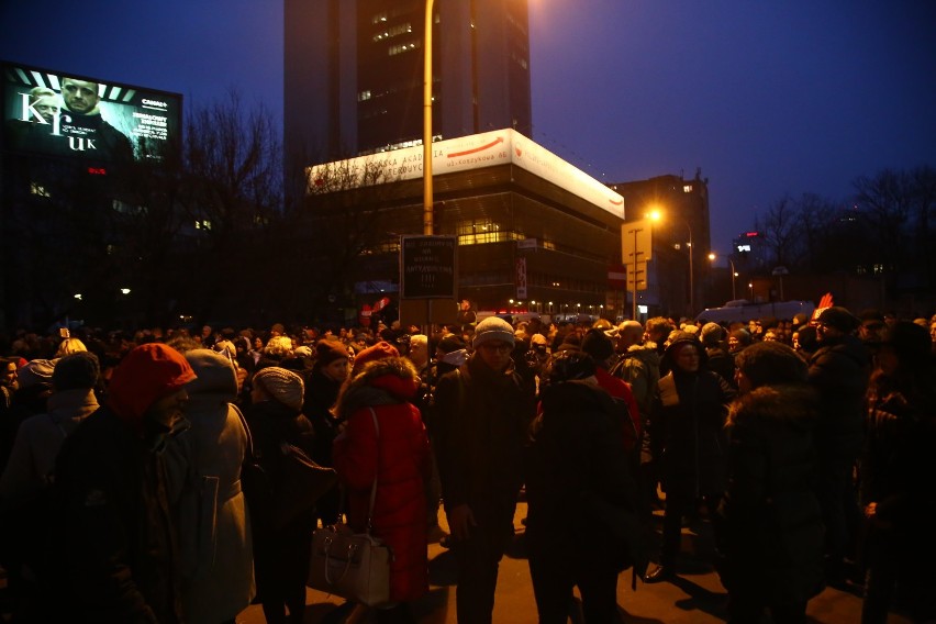 Protestujący w ramach Czarnego piątku dotarli do ostatniego...