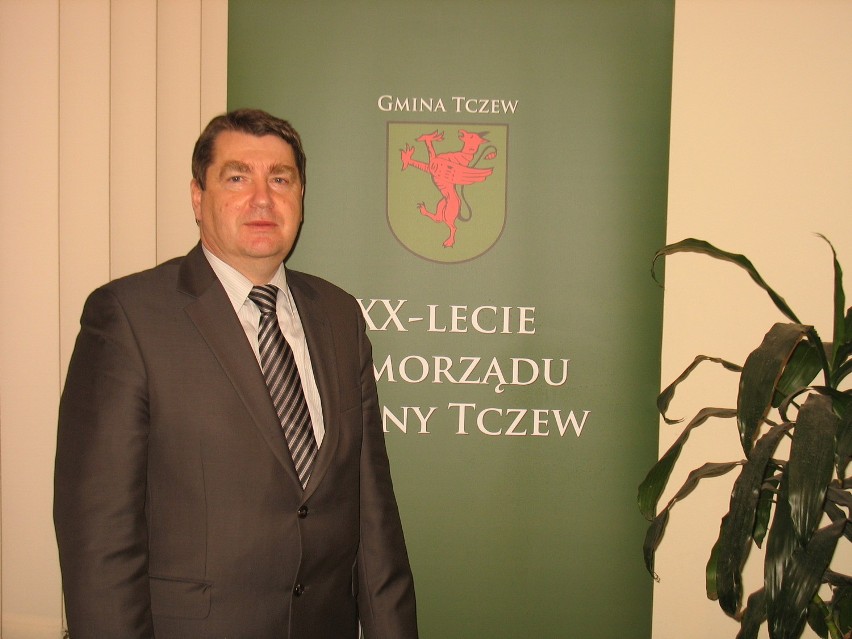 Roman Rezmerowski, wójt gminy Tczew.