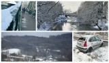 Zima znowu zaatakowała. Drogi są zasypane, a tylko na terenie powiatu opolskiego doszło do 18 kolizji. Policja apeluje o ostrozność