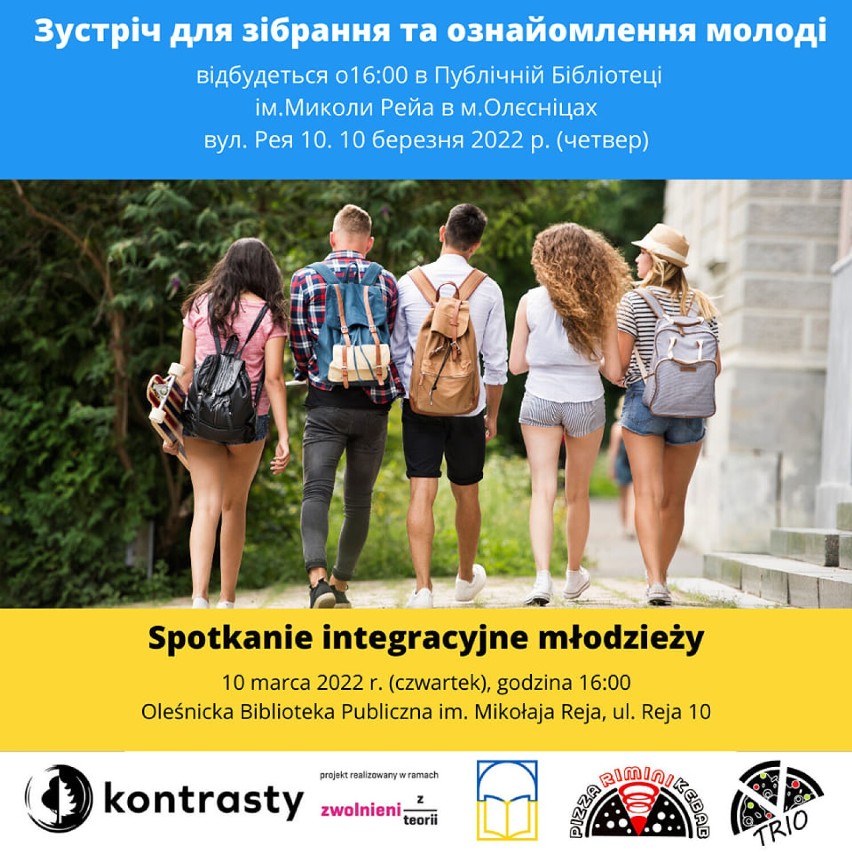 Spotkanie młodzieży polsko-ukraińskiej już dziś