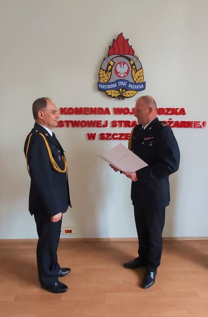Kierownictwo straży pożarnej w Szczecinku w komplecie. Jest nominacja [zdjęcia]