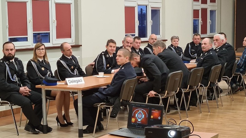 Podczas zjazdu strażacy-ochotnicy z powiatu kwidzyńskiego...