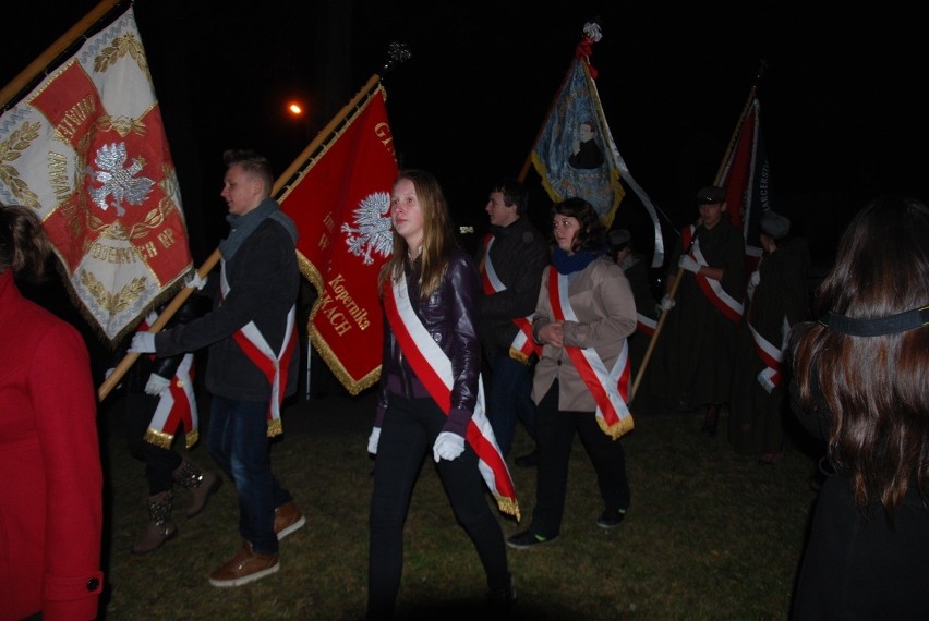 Odsłonięcie pamiątkowej tablicy w Rożnowie