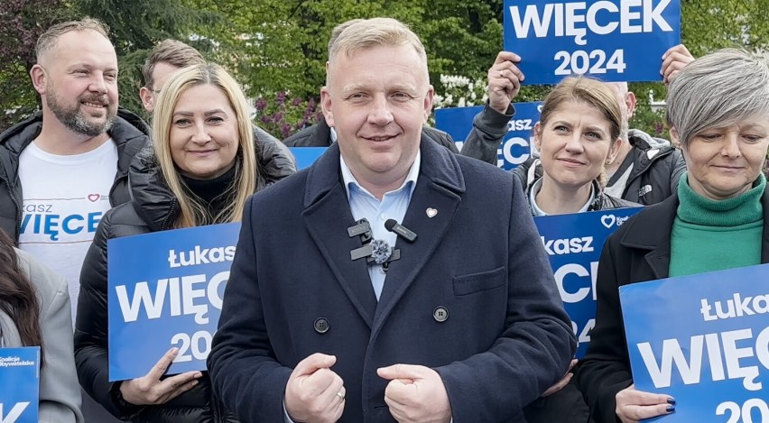 Łukasz Więcek, kandydat KO na prezydenta Radomska podsumował...