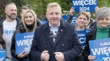 Łukasz Więcek, kandydat KO na prezydenta Radomska podsumował kampanię wyborczą. FILM, ZDJĘCIA