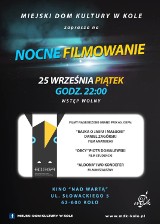 Nocne filmowanie w Miejskim Domu Kultury. Trzy filmy za darmo