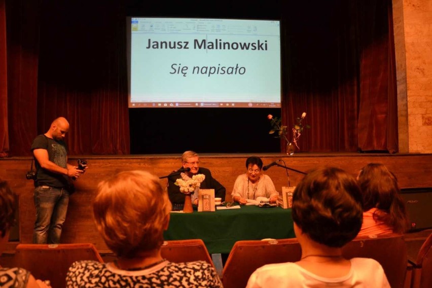 "Się napisało" - spotkanie autorskie Janusza Malinowskiego