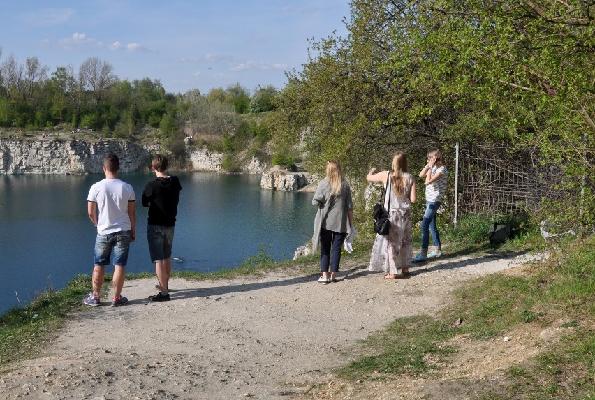 Kwietniowe ognisko na Zakrzówku. Policja wystawiła 20 mandatów [ZDJĘCIA, WIDEO]