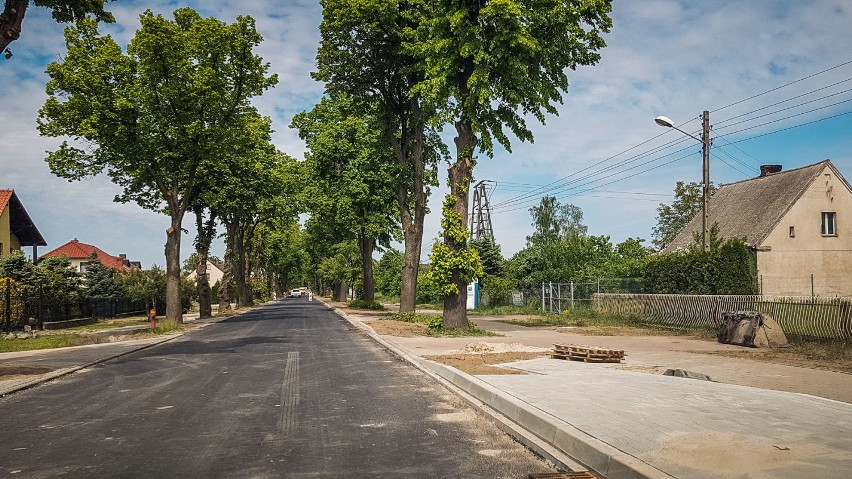 Leszno. Remont Lipowej w Wilkowicach na finiszu. Koniec prac jeszcze w maju [ZDJĘCIA]