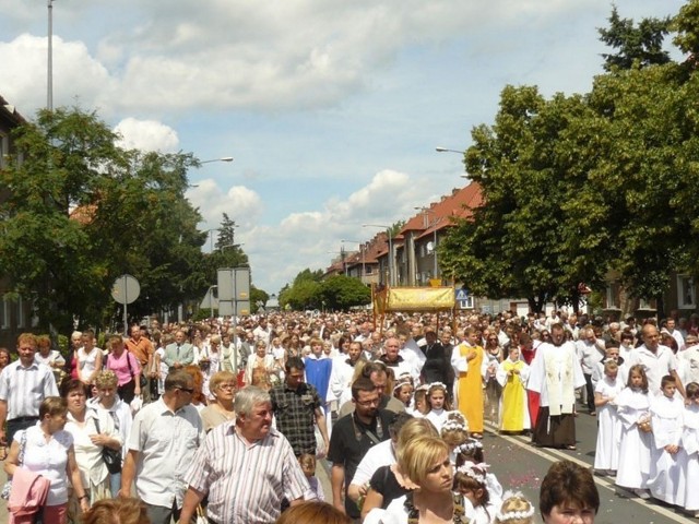 Boże Ciało w Nowej Soli, 2011