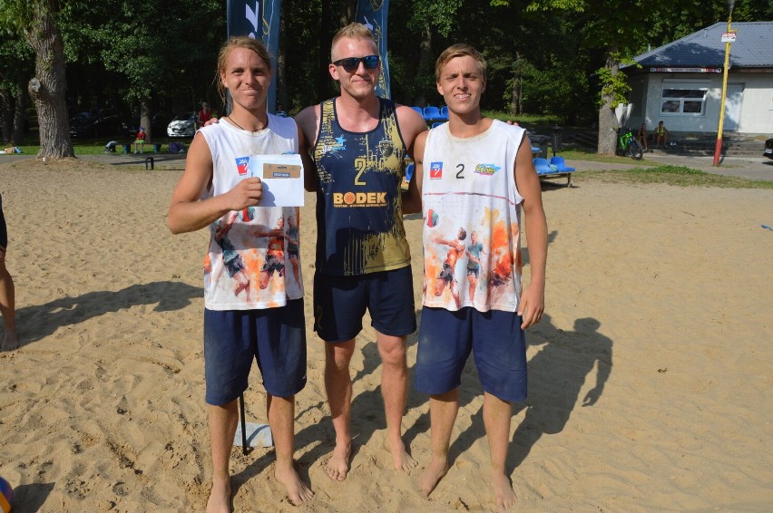 Stanislaw i Tymofiy Onufreychuk wygrywają pierwszy turniej  Miedwie Beach Volley 2023 
