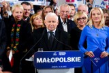 Jarosław Kaczyński w Krakowie o Tusku: Każdy człowiek wie, że takich rzeczy robić nie wolno