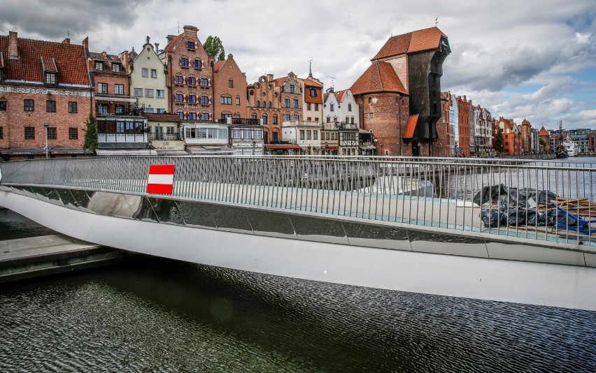 Kładka na Wyspę Spichrzów oddana do użytku