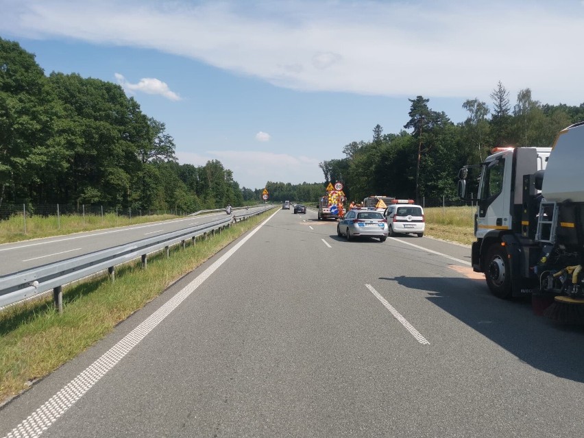 Utrudnienia po wypadku już się zakończyły.