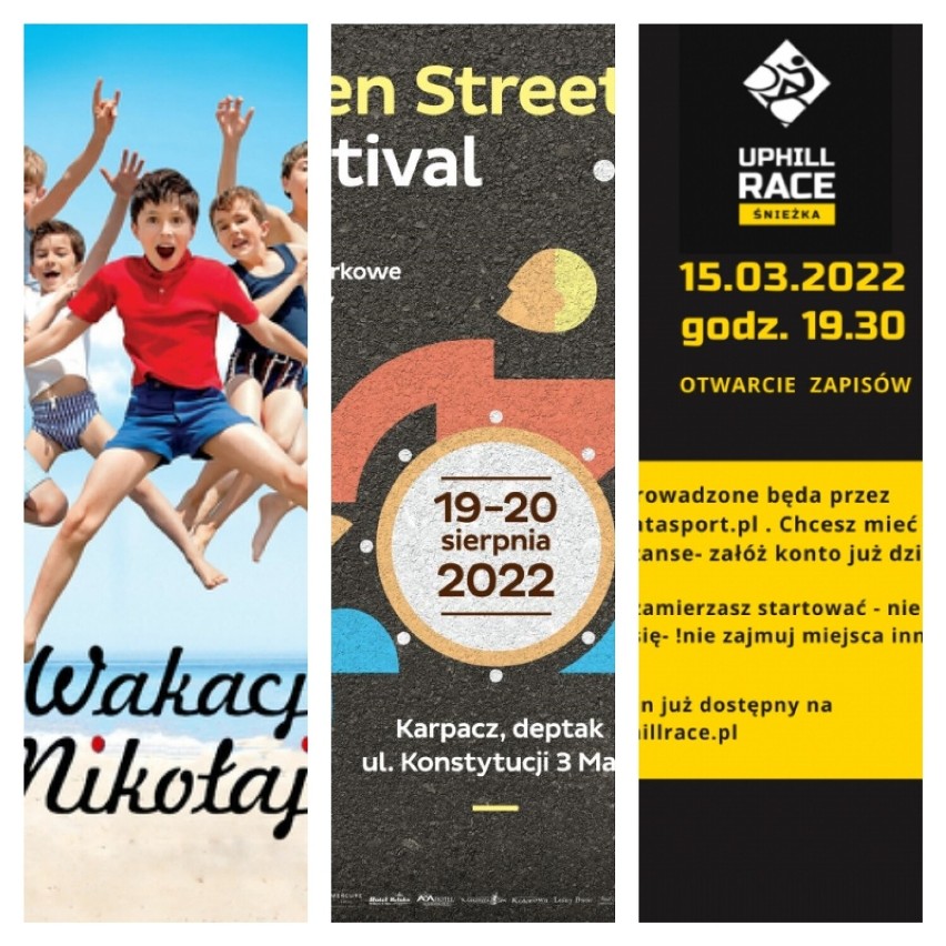 Zobacz jakie wydarzenia, Jelenia Góra i okolice przygotowały na weekend (19-21.08)