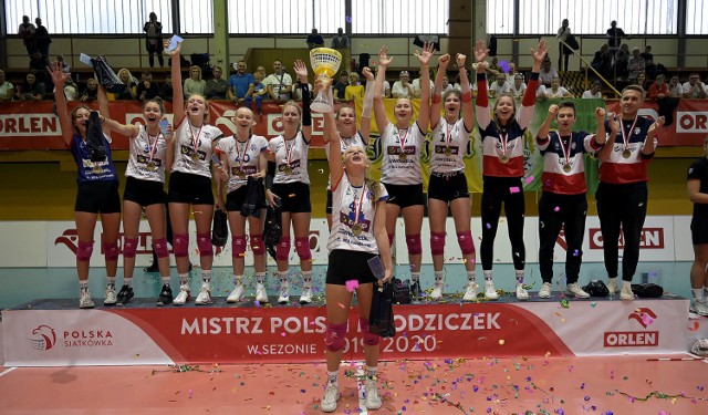 Młodziczki Energa MKS Kalisz zostały mistrzyniami Polski w siatkówce