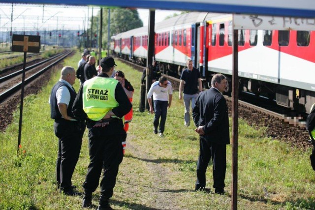 Wypadek na stacji Szczecin Port Centralny. Zginęła kobieta [zdjęcia]