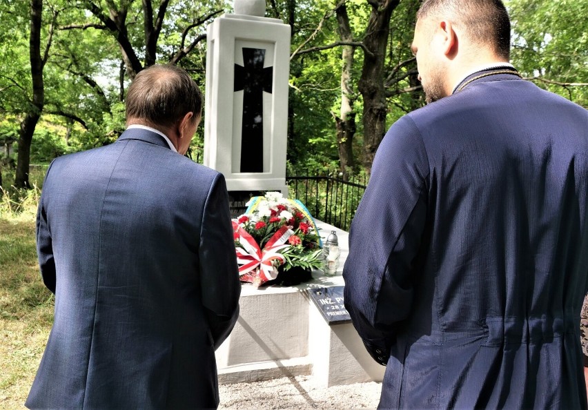 Obchody Dnia Niepodległości Ukrainy w Chełmie. Udział wzięli przedstawiciele Konsulatu Honorowego Ukrainy w Chełmie