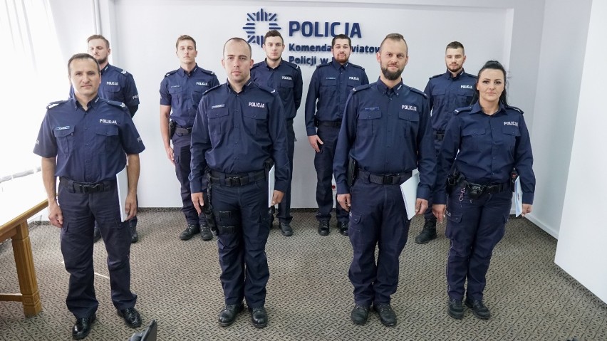 Pilscy policjanci wyróżnieni za zaangażowanie i wzorową służbę 