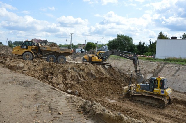 Budowa obwodnicy Bełchatowa - lipiec 2015
