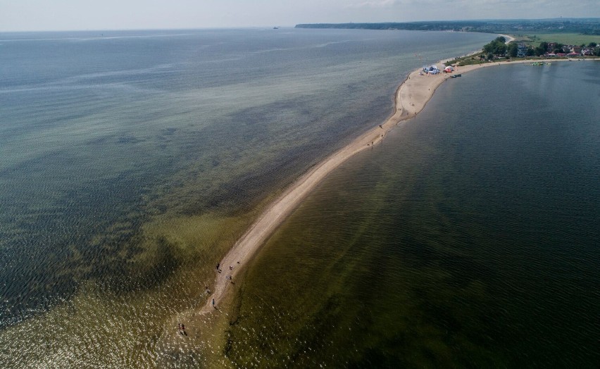 Cypel Rewski - największa osobliwość geograficzna gminy...