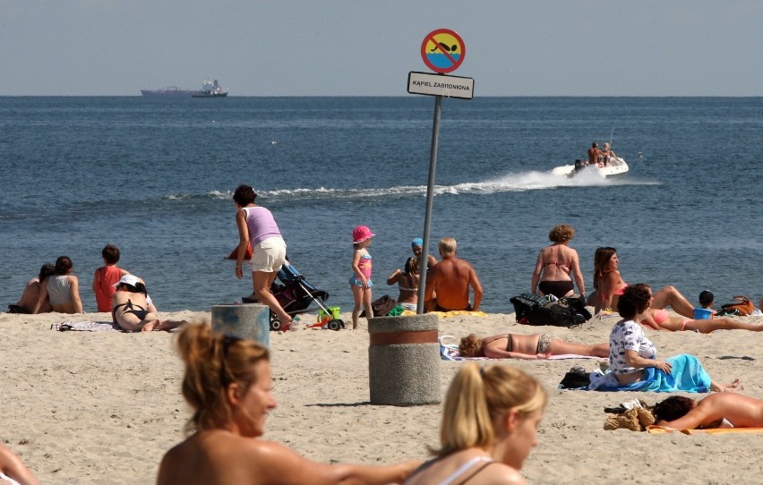 Plaża w Gdyni (9.06.2014)