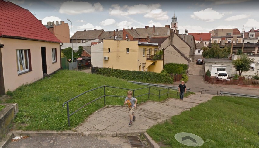 Mieszkańcy Chodzieży w Google Street View (zdjęcia)